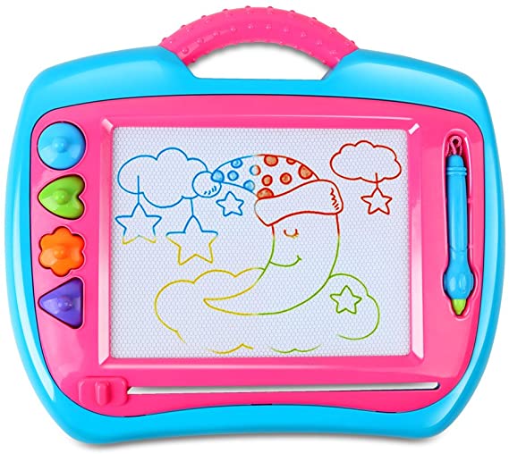 BeebeeRun Magnetic Drawing Board for Kids Children Large Erasable Scribble Board Drawing Toys for 3 years old Girls Toys Age 3,Toddler Toys Boys