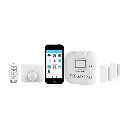 SK-200 SkylinkNet Connected Home Alarm Security & Home Automation System, iOS iPhone Android Smartphone App Compatible with No Monthly Fees