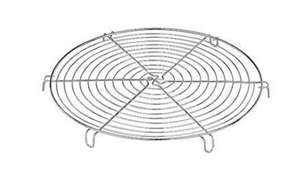 Paderno Chrome Plated Wire Round Cake Cooling Rack/Cooling Tray 220mm Diam.