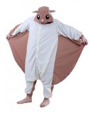 Rnmomo Unisex-Adult Kigurumi Flying Squirrel Pajamas