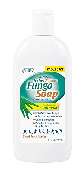 PediFix FungaSoap Cleansing Wash Value Size,13.5 Ounces