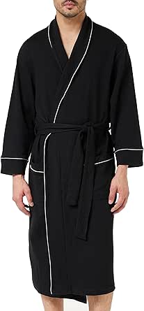 Amazon Essentials Men's Lightweight Waffle Robe (Available in Big & Tall)