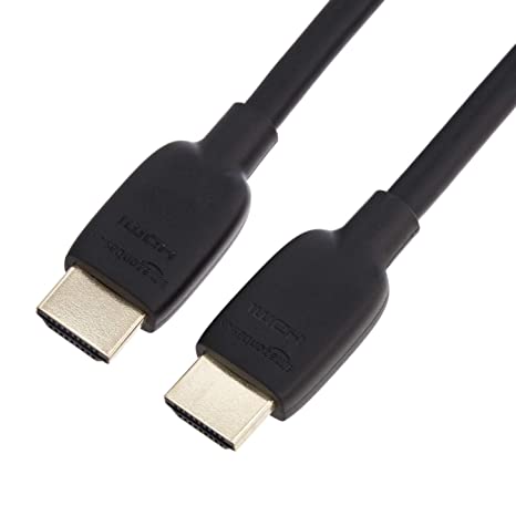 AmazonBasics High-Speed 8K HDMI Cable, Black - 3 Feet