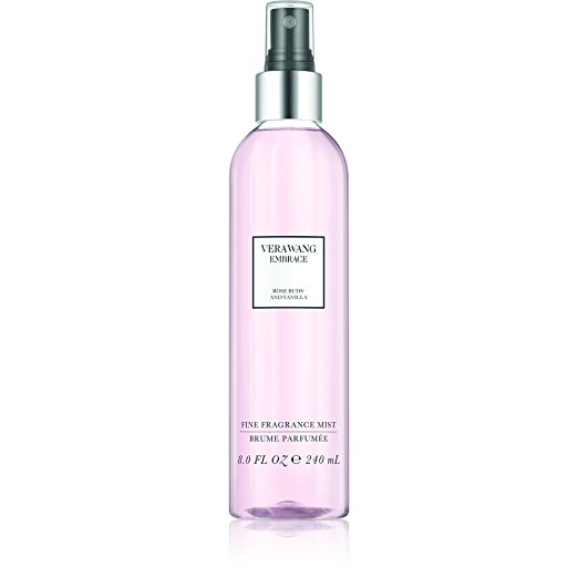 Vera Wang Embrace Body Mist for Women Rose Buds and Vanilla Scent 8 Fluid Oz. Body Mist Spray Romantic, Floral and Warm Fragrance