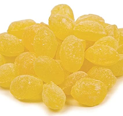 Sanded Lemon Drops Old Fashioned Hard Candy 5 pounds Claey's Candies
