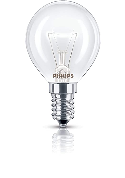 Philips 40W 240V E14 SES P45 Oven GLS Incandescent Appliance Bulb