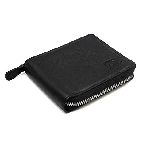 RFID Blocking Leather Ziparound Wallet for Men - RFID Wallets with Top Rated Protection