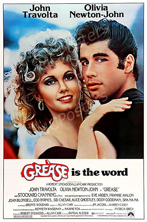 MCPosters - Grease is The Word Glossy Finish Movie Poster - MCP223 (24" x 36" (61cm x 91.5cm))