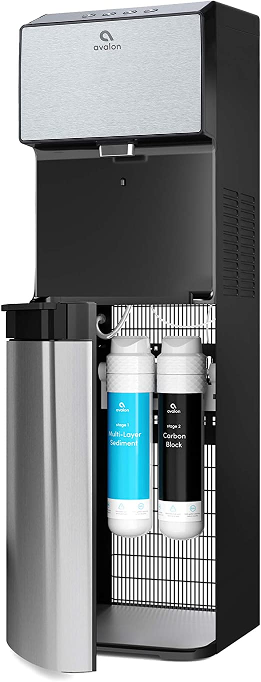 Avalon Electric Bottleless Water Cooler Water Dispenser - 3 Temperatures, Self Cleaning
