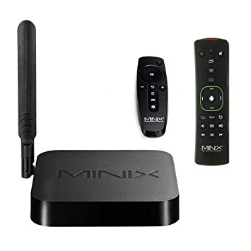 MINIX Neo X8-H Plus Quad Core Android 4.4 Smart TV Box Media Player XBMC H.265 HEVC Amlogic S812-H 4K HDMI Dolby 2GB/16GB Dual-Band 2.4/5.8GHz Wi-Fi Gigabit Ethernet / Minix A2 Lite Double-sided 2.4GHz Wireless Air Mouse