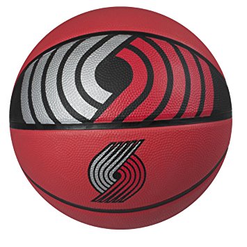 Spalding NBA Courtside Team Outdoor Rubber Basketball