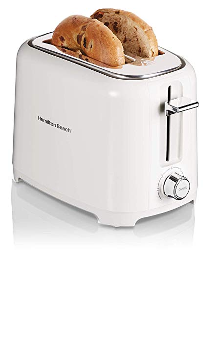 Hamilton Beach 22218 2-Slice Toaster, White