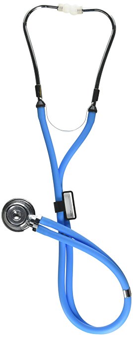 Elite Medical Instruments Sprague Rappaport Dual Head Stethoscope - Baby Blue