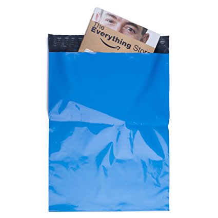 Metronic 100 Pcs 10 x 13 Inch Blue Poly Mailer Envelopes Shipping Bags with Self Adhesive, Waterproof and Tear-proof Postal Bags