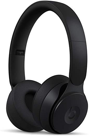 Beats Solo Pro Wireless Noise Cancelling On-Ear Headphones - Apple H1 Headphone Chip, Class 1 Bluetooth, Active Noise Cancelling, Transparency, 22 Hours Of Listening Time - Black