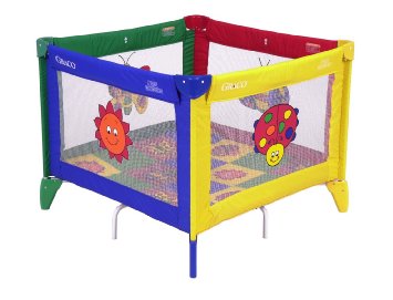 Graco Pack N Play Playard Totbloc with Carry Bag Bugs Quilt