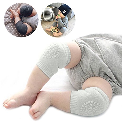 HaloVa Baby Kneepads, Baby Toddler Infant Crawling Knee Elbow Pads Protector