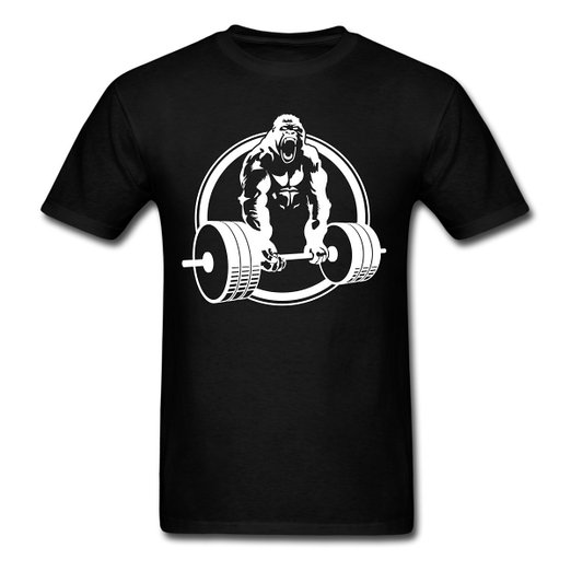 Gorilla Lifting Men's T-Shirt by Spreadshirt™