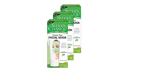 Sudden Change Green Tea Facial Mask 3.4oz (3 Pack)
