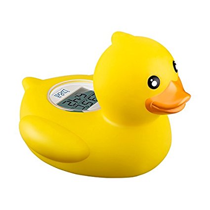 b&h Baby Duck Thermometer, the Infant Baby Bath Floating Toy Safety Temperature Thermometer (Duck)