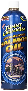 Arctic Paws Yummy Chummies wild Alaska salmon Oil Made In USA - 32 oz