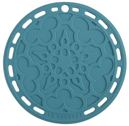 Le Creuset Silicone 8 Round French Trivet Caribbean