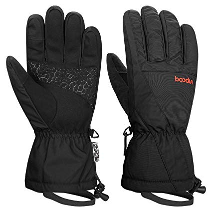 LANYI Winter Gloves for Men Women 3M Thinsulate Waterproof Touch Screen Windproof Thermal Ski Cold Weather Gloves