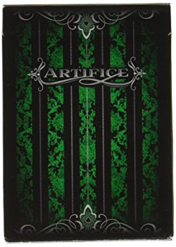Artifice Deck - Performance Coated Playing Cards (2nd Edition) by Ellusionist - Emerald Green