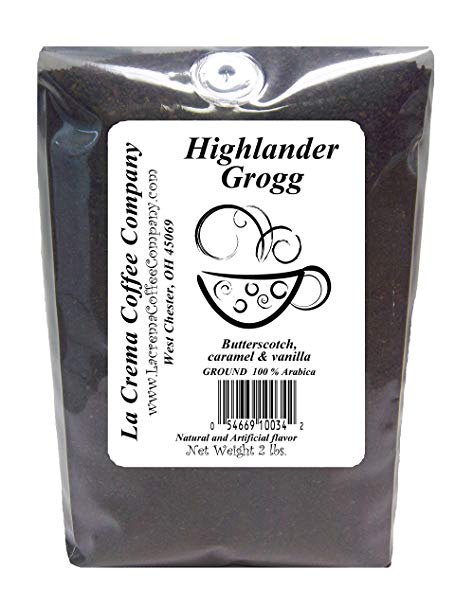 La Crema Coffee Highlander Grog, 2-Pound Package