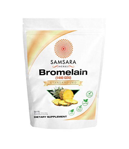 Bromelain Extract Powder (2oz/57g) - 1440 GDU Concentration