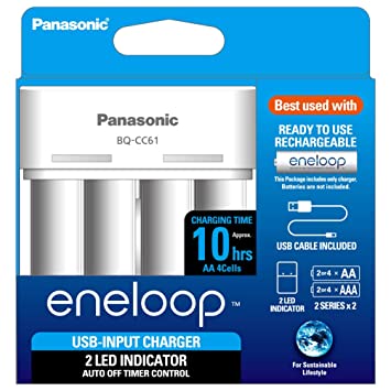 Panasonic eneloop BQ-CC61N Charger