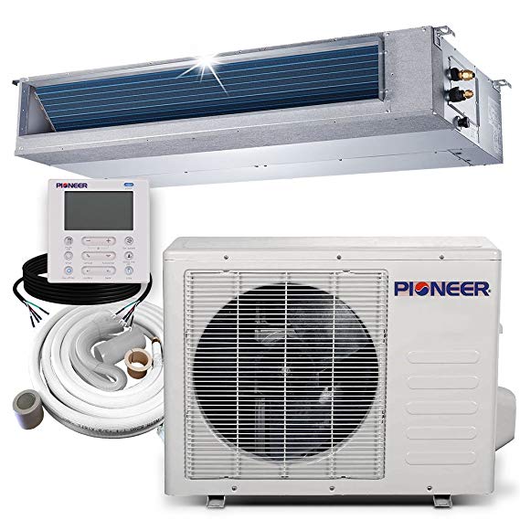 PIONEER Air Conditioner Inverter   Split Heat Pump 12,000 BTU, 208-230 V