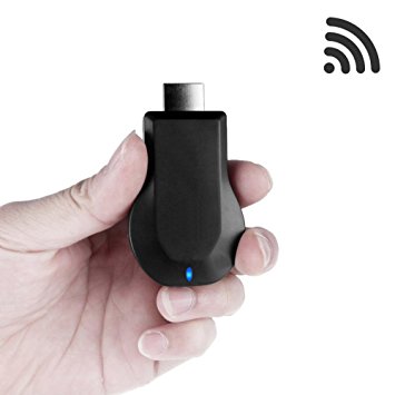 [Upgraded] ERISAN M2 Plus HDMI WiFi Wireless Dongle, Media Streaming Device - Support Airplay/DLNA/Miracast for Android Smartphone/Tablet, iPhone/iPad, Windows 10, Projectors, HDTV