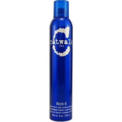 TIGI Catwalk Work-It Medium Firm Hold Hairspray 9.2 oz