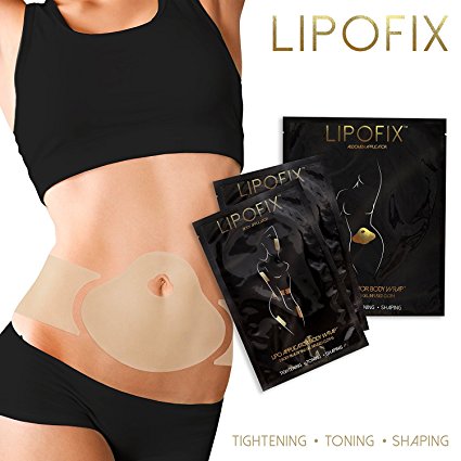 LipoFix Ultimate Body Wrap Lipo Applicator it works for Inch Loss Body Tone Contouring Shaping set (3 Abdomen   6 Body applicators )