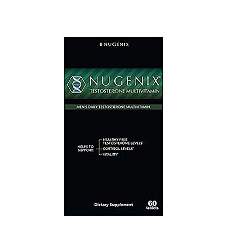 Nugenix Testosterone Multivitamin, Promotes Vitality, Cortisol Levels Healthy Free Testosterone