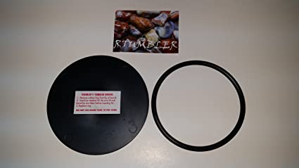 RTumbler Brand Lid with Retainer Ring Compatible with All Thumler's Tumbler 3lb. BarrelsR-3,