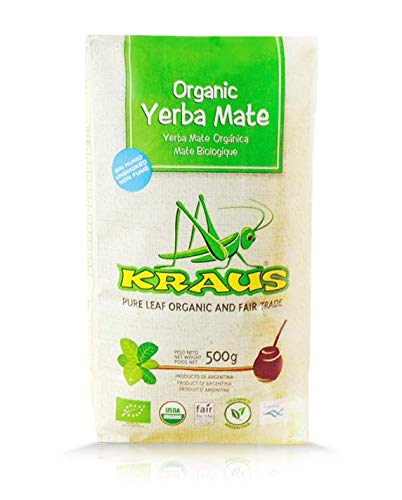 Yerba Mate Kraus Pure Leaf Organic 500g (1x500g)