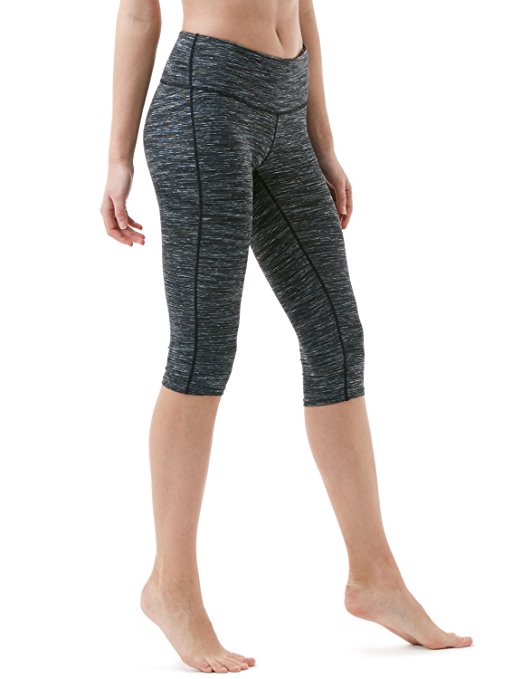 Tesla Yoga 17"Capri Mid-Waist Pants w Hidden Pocket FYC21 / FYP21