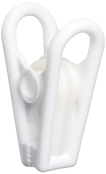 Whitmor Plastic Super Hold Clips, S/4