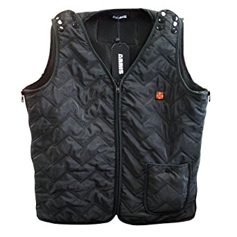 2017 New! ARRIS Rechargable Battery Heated Winter Warm Vest Gilet / Size Adjustable / Electric Heating Vest W/ 7.4V 6000Mah Battery for outdoor use