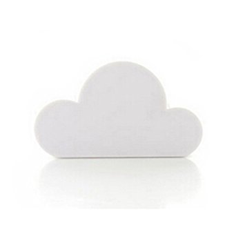BestOfferBuy Novelty Cloud Shape Magnetic Magnets Key Holder Home White