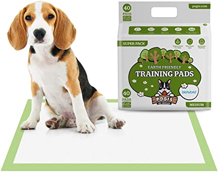 Pogi's Training Pads - Large, Super-Absorbent, Earth-Friendly Puppy Pee Pads for Dogs