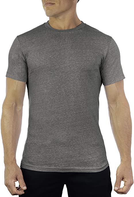 CC Perfect Slim Fit T Shirts for Men | Ultra Soft Fitted Crew Neck T-Shirts for Men | Short Sleeve Mens Plain T Shirts