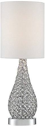 Leola Crystal Bead Gourd Table Lamp