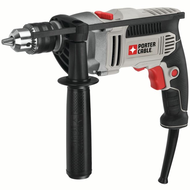 PORTER CABLE 7.0-Amp 1/2-Inch VSR Hammer Drill, PCE141