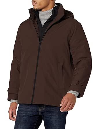 Dockers Men's Dwight Soft Shell Bib Jacket