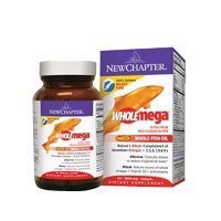 New Chapter - Wholemega 1,000 mg 120 softgels (Pack of 2)