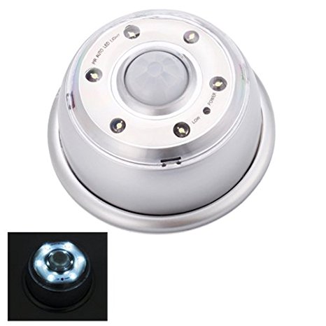 HDE® Wireless Motion Detecting LED Light w/ IR Radial Sensor - Hallway Night Light