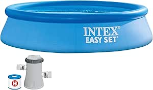 Intex - 28118NP - Kit Piscinette Easy Set Autoportante (Ø)3,05 X (H)0,61M